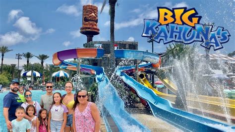 Big kahuna's water and adventure park - Area Tickets. Save $3 Online Only! One Day Admission Ticket to Big Kahuna's Waterpark. Save $3 Online Only. Two Day Admission Ticket to Big Kahuna's Waterpark. Save $3 Online Only! One Day Combo Adventure Park & Waterpark Ticket. Our advertised pricing is for cash sales. When paying in-store, you will be presented with a choice between the ... 